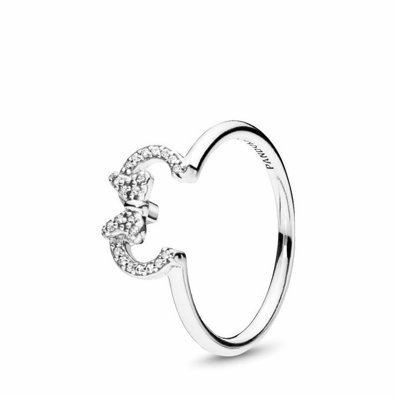 Pandora Disney Minnie Silhouette Stackable Ring Silver Egypt AV6912803
